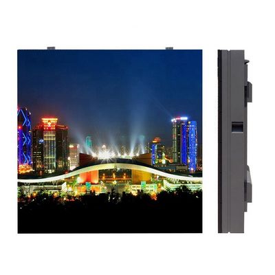 Шкаф утюга дисплея с плоским экраном 960x960mm СИД RGB P5 на открытом воздухе